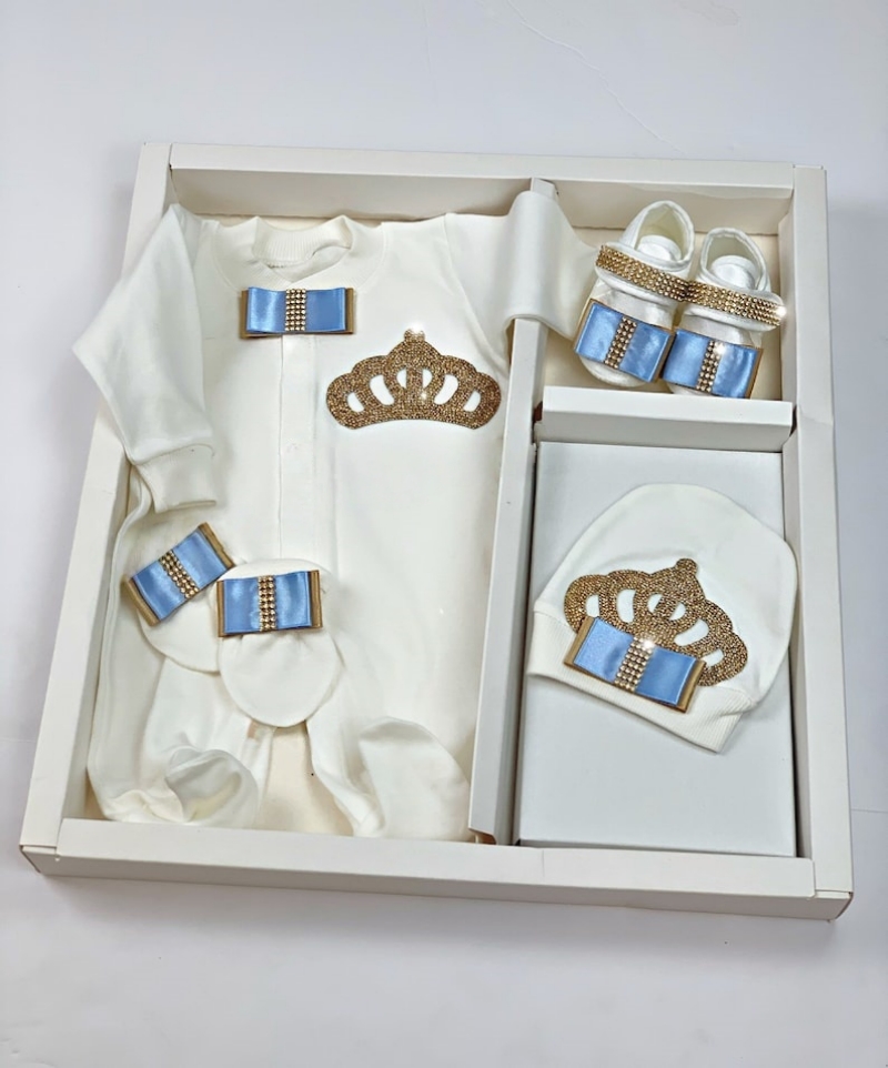 Baby Nursery Outfits - Pakaian Pembaptisan Dollbling Anak Laki-laki Pangeran