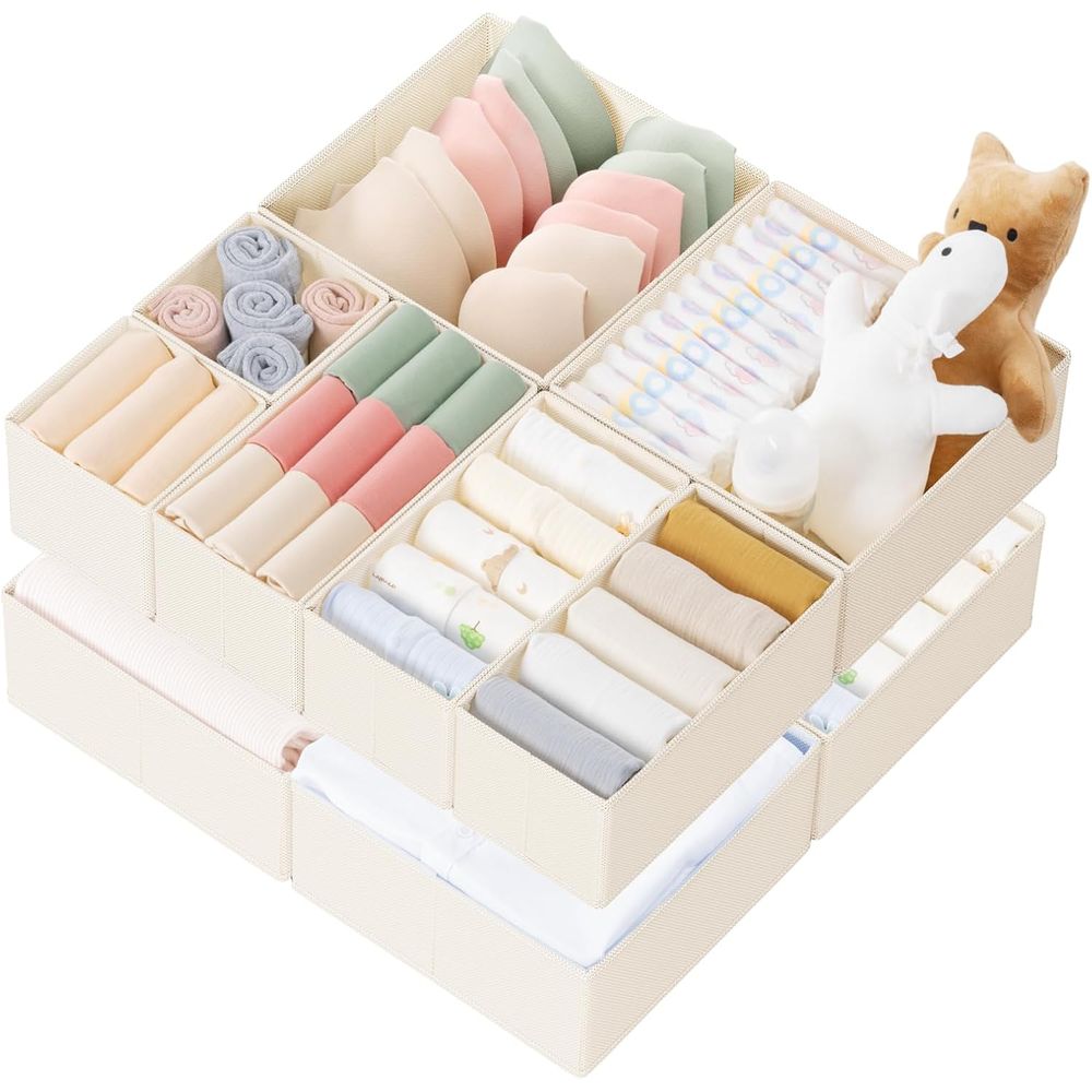 Baby Nursery Closet Organization - 10 Paket Organizer Laci untuk Pakaian