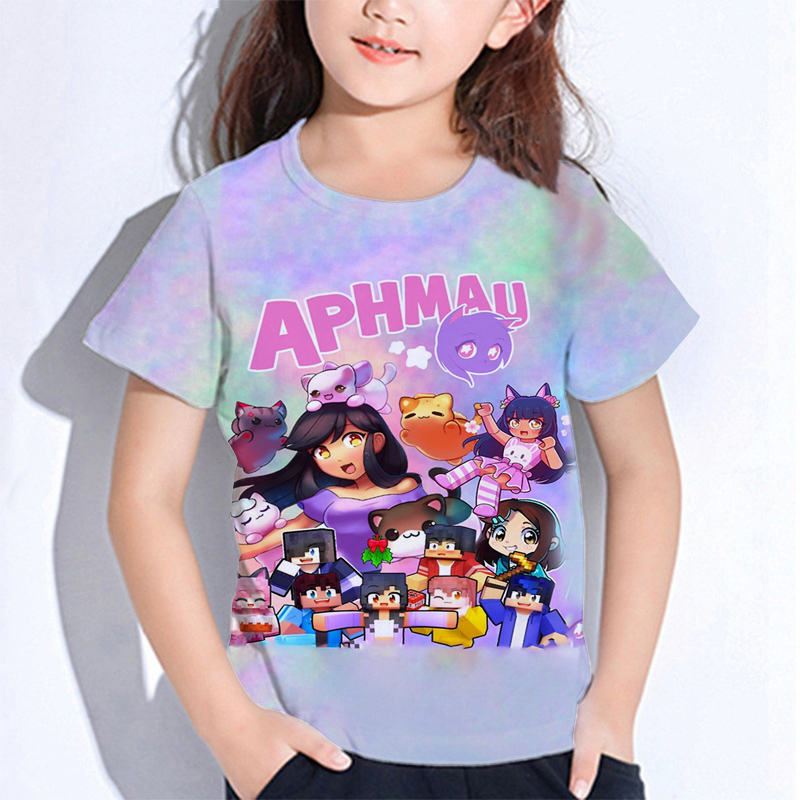 Baby Nursery Ideas Boy - Aphmau kaus kucing anak laki-laki perempuan,