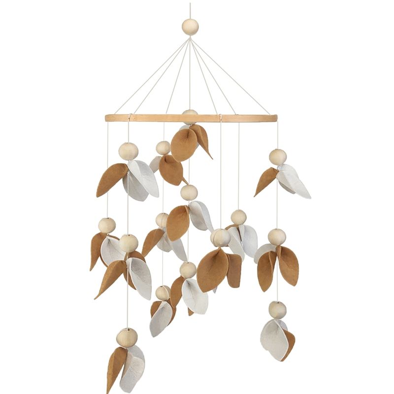 Baby Nursery Gender Neutral - A84E-Boho Kain Felt Hiasan Tempat Tidur