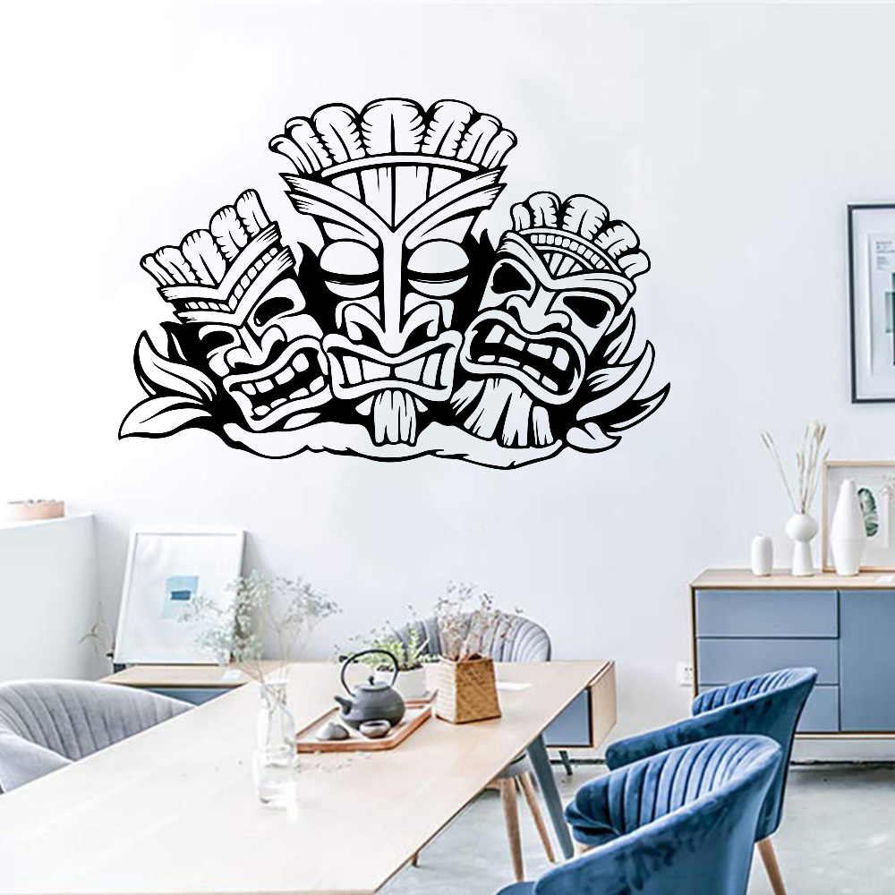 Baby Nursery Wall Decals - Stiker Dinding Totem Hawaii Aloha Hawaii