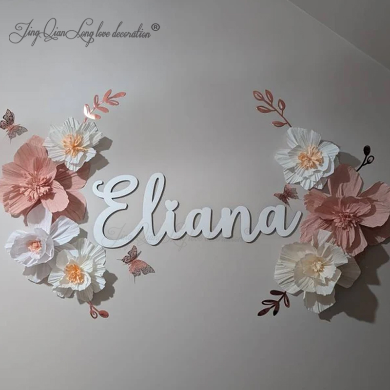Baby Nursery Name Letters - Tanda Nama Kustom untuk Pembibitan Personalisasi