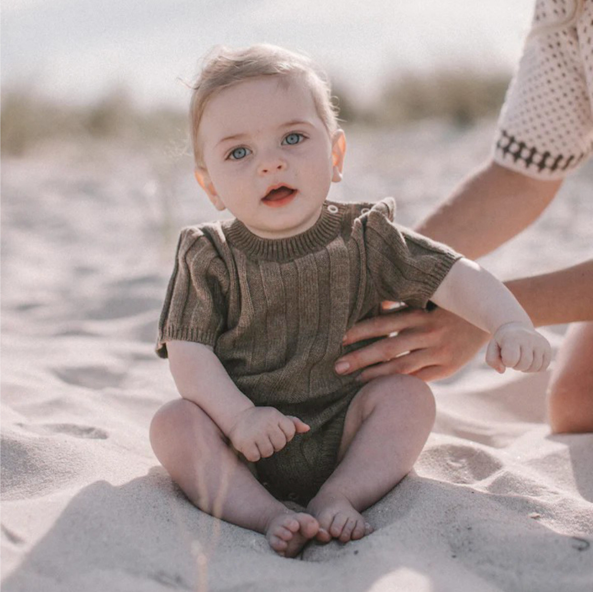 Baby Nursery Ideas Boy - Bodysuit Rajutan Lengan Pendek Bayi Baru