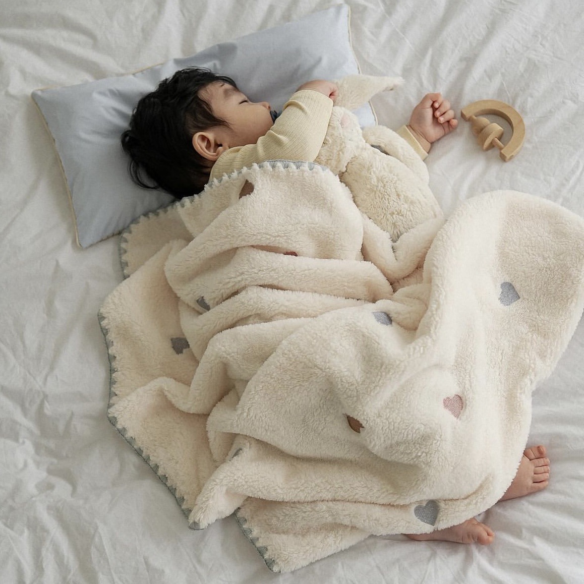 Baby Girl Nursery Quilt - Selimut bayi musim dingin, selimut bedong