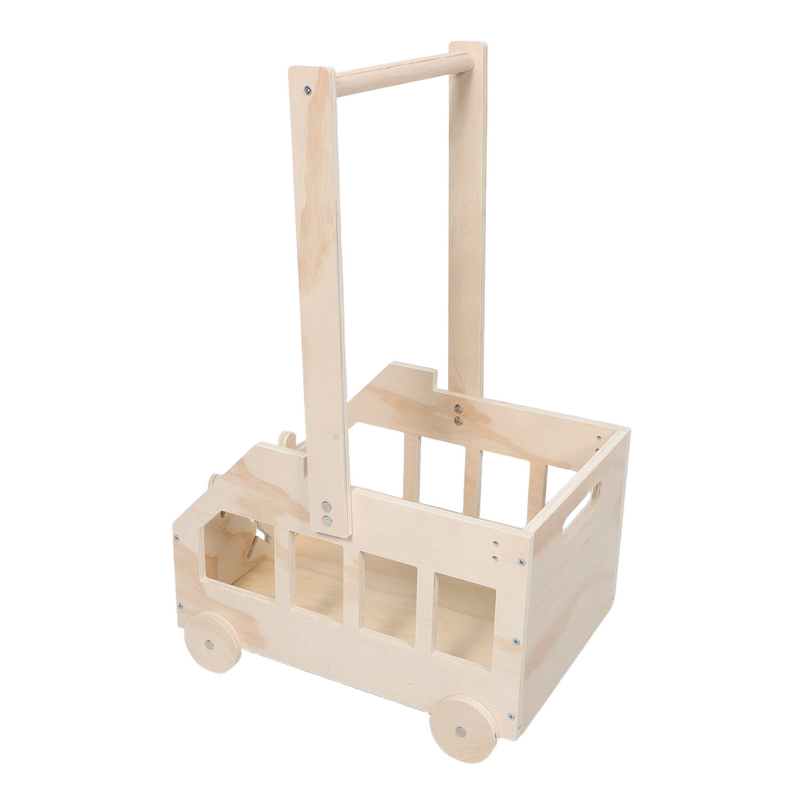 Baby Nursery Handles - Keranjang Penyimpanan Kayu untuk Perlengkapan Bayi