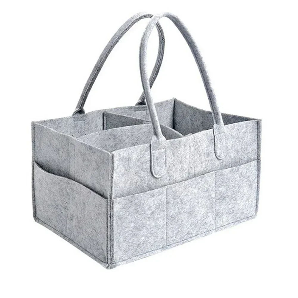 Baby Nursery Handles - Tas Ibu Portabel Pengatur Popok Felt