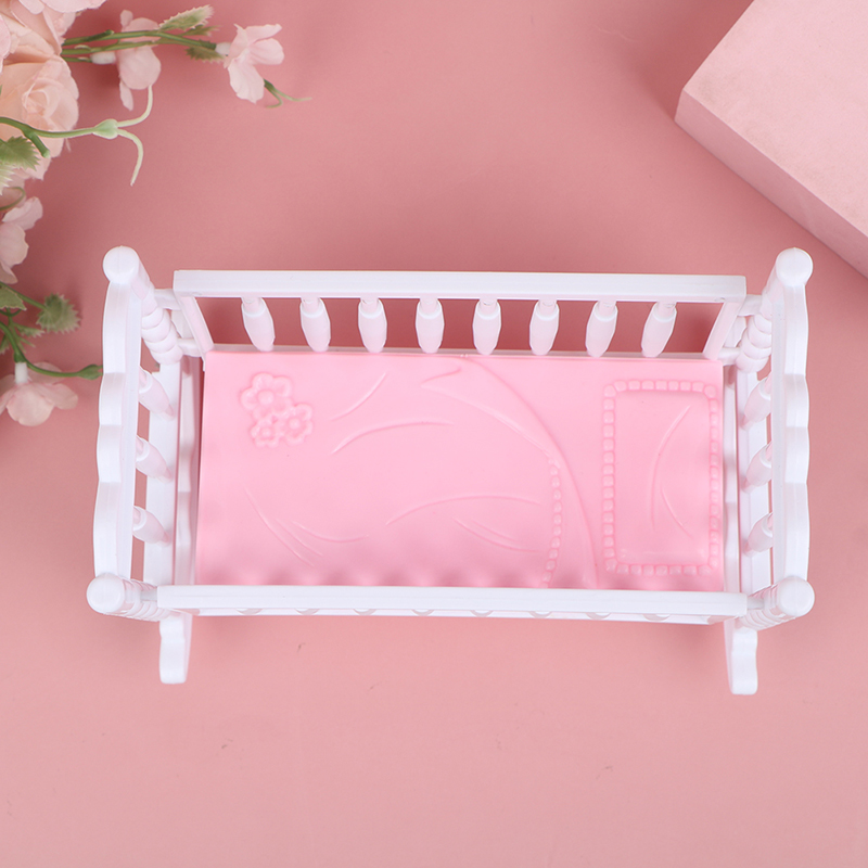 Baby Nursery Dolls - Mainan Rattle Bayi Mini Warna Pink