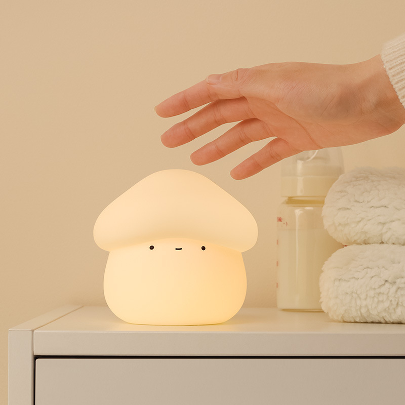 Baby Nursery Night Light - 1 Buah Lampu Malam Silikon Kepala