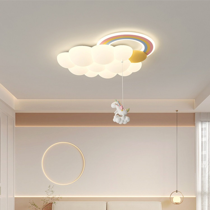 Baby Nursery Ceiling Light - Lampu Langit-langit Kamar Anak-anak Pelangi Kartun