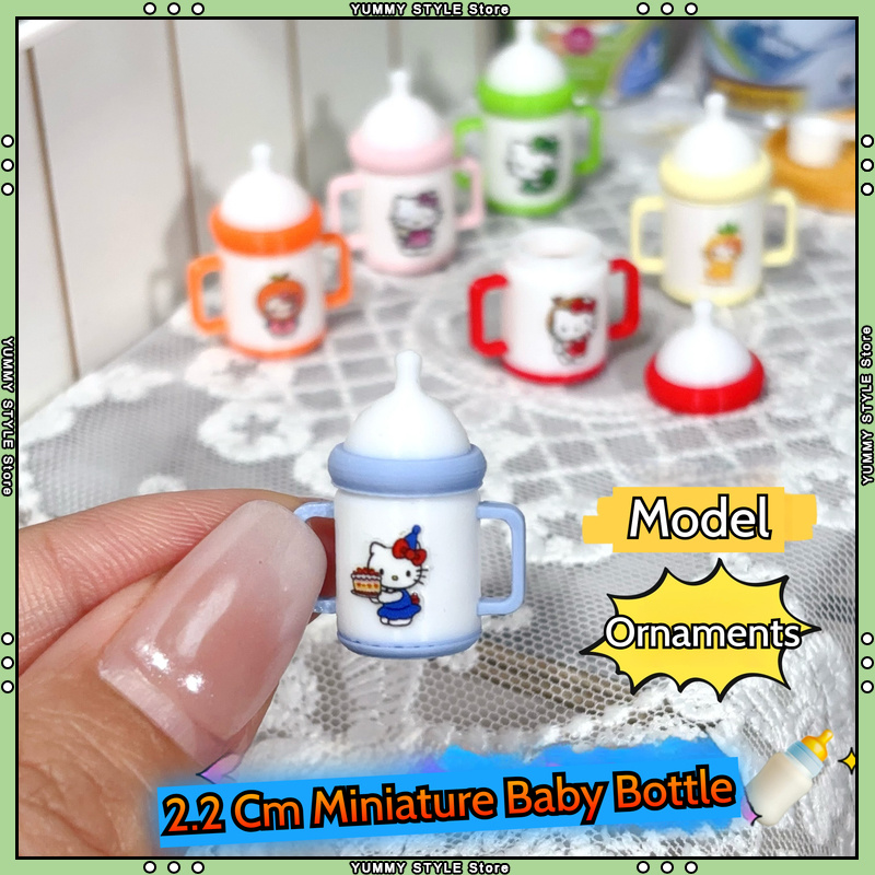 Baby Nursery Dolls - Botol Bayi Miniatur Simulasi 2,2cm Model