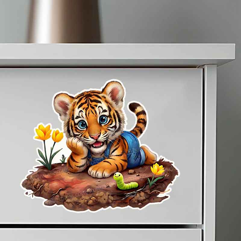 Stiker Mural Taman Bayi Hutan  - Baby Nursery Mural Wallpaper ulasan dan harga
