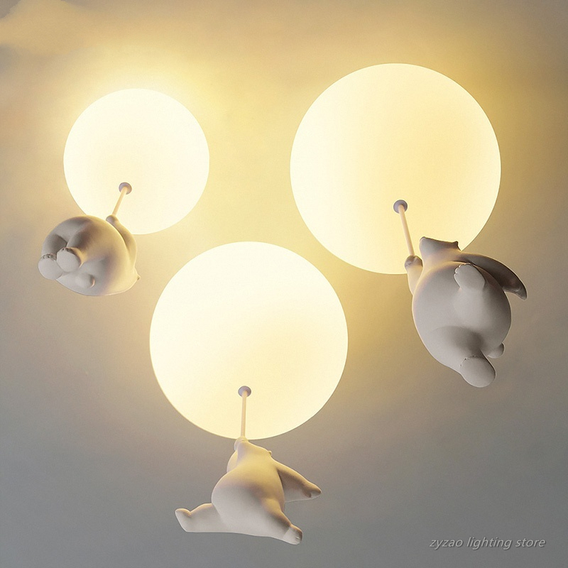 Kamar Anak-anak Bayi Kartun La - Baby Nursery Ceiling Light ulasan dan harga