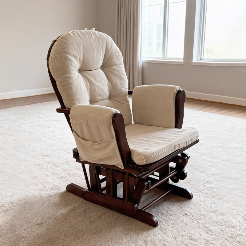 Kursi Goyang Kayu Modern untuk - Baby Nursery Glider Chair ulasan dan harga