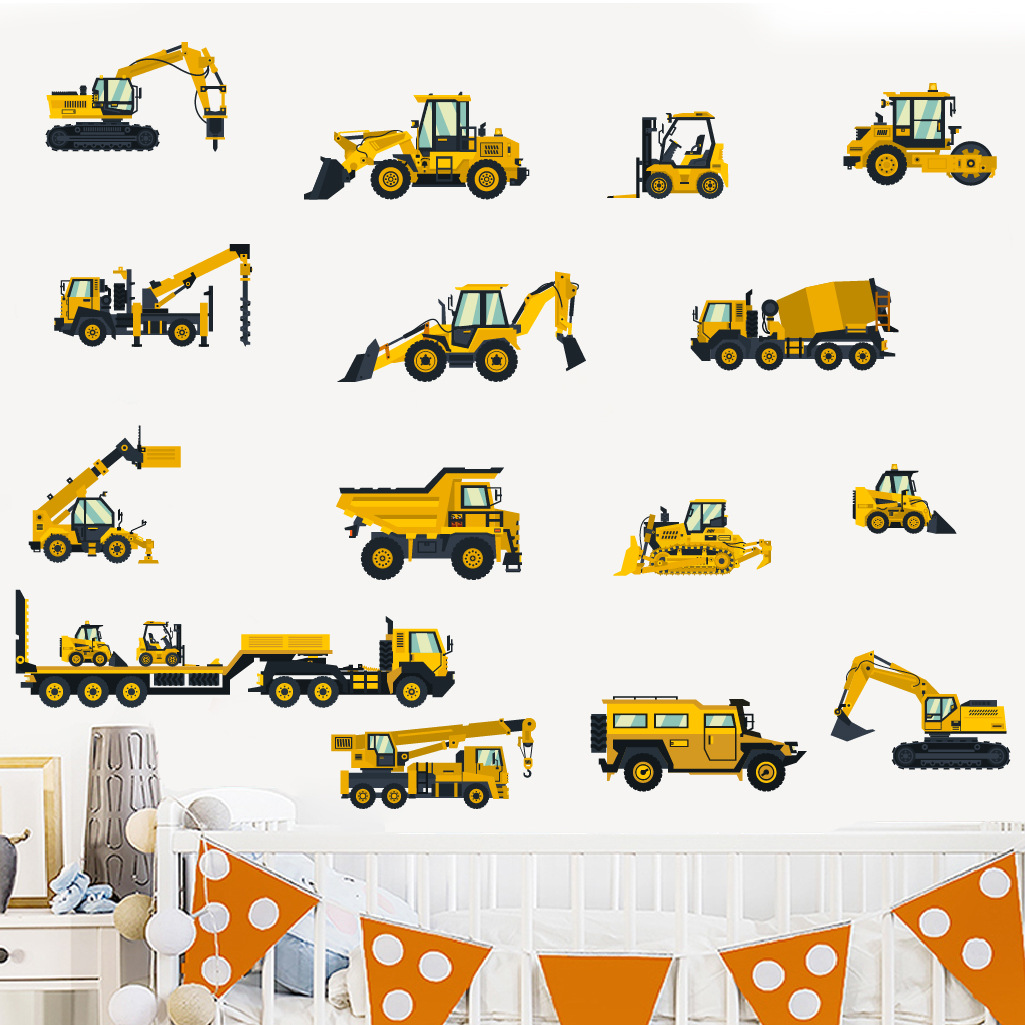 Stiker Dinding Mobil Rekayasa  - Baby Nursery Wall Decals ulasan dan harga