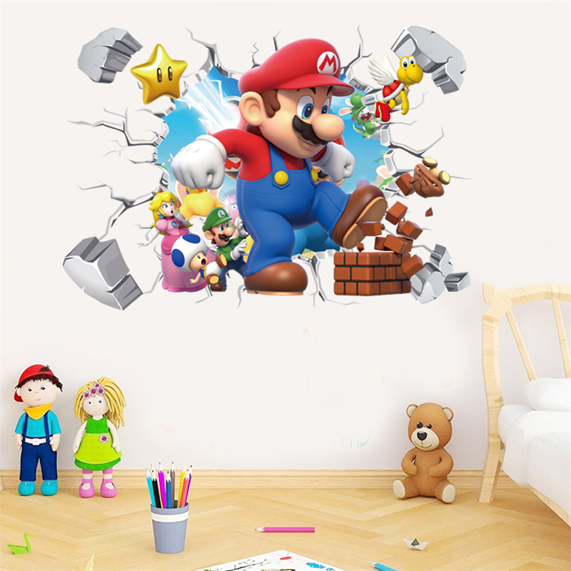 Stiker Dinding Karakter Anime  - Baby Nursery Wall Decals ulasan dan harga