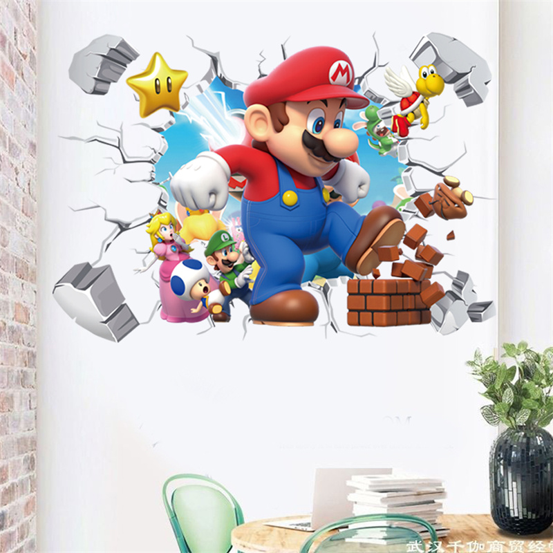 Stiker Dinding Karakter Anime  - Baby Nursery Wall Decals ulasan dan harga