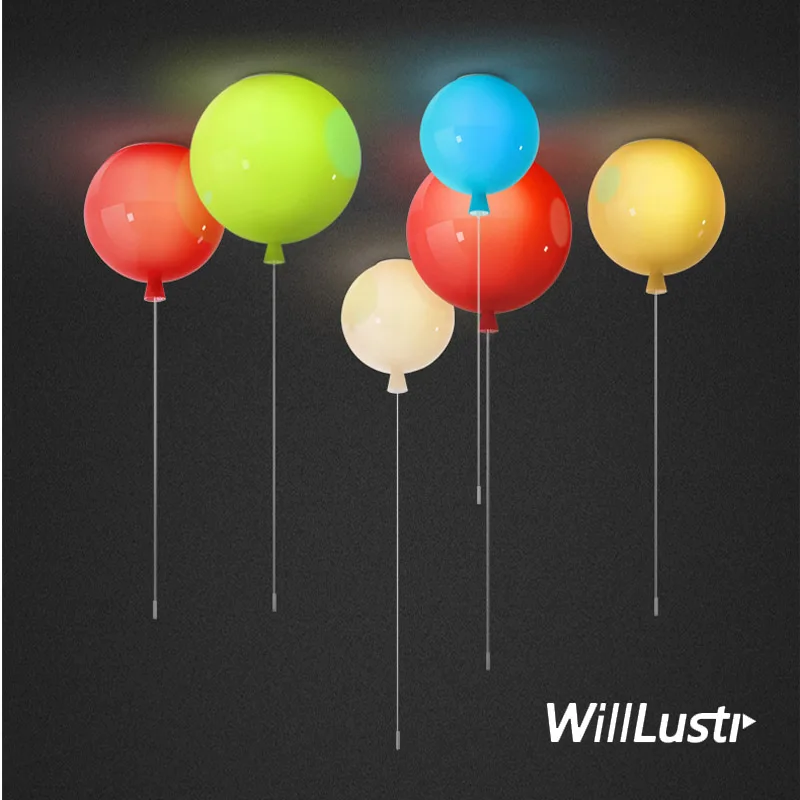 Lampu Langit-langit Balon Kaca - Baby Nursery Ceiling Light ulasan dan harga