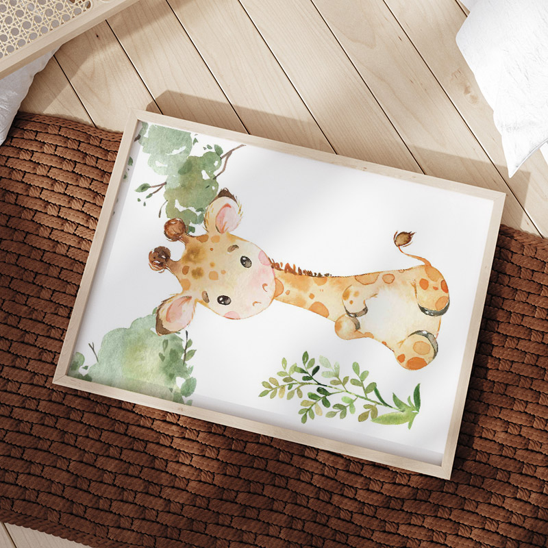 Singa Gajah Jerapah Monyet Zeb - Baby Nursery Jungle Animals ulasan dan harga