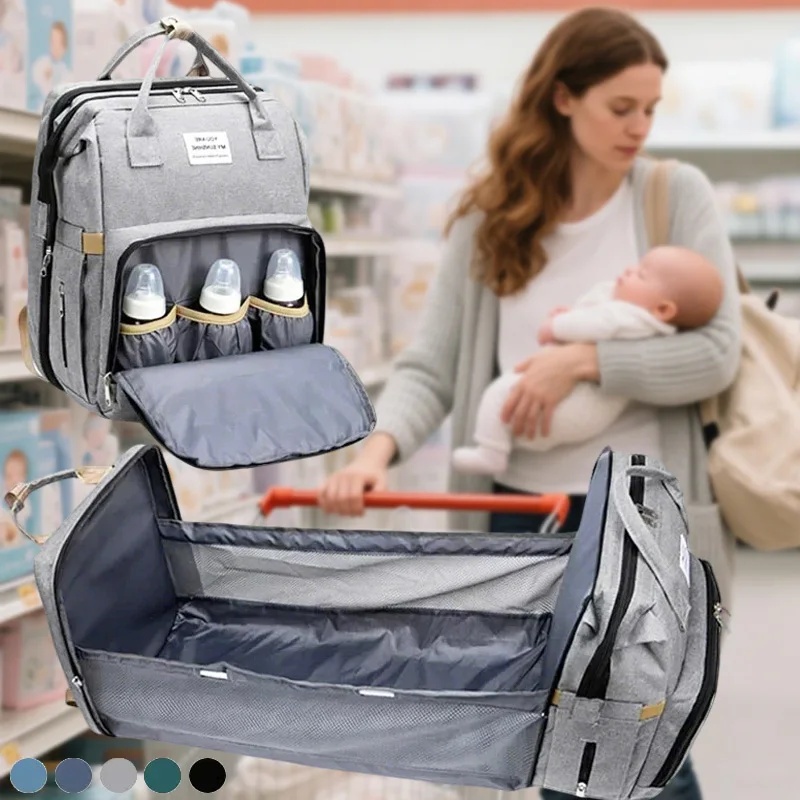 Tas Ransel Popok Ibu Berkapasi - Baby Nursery Backpack ulasan dan harga