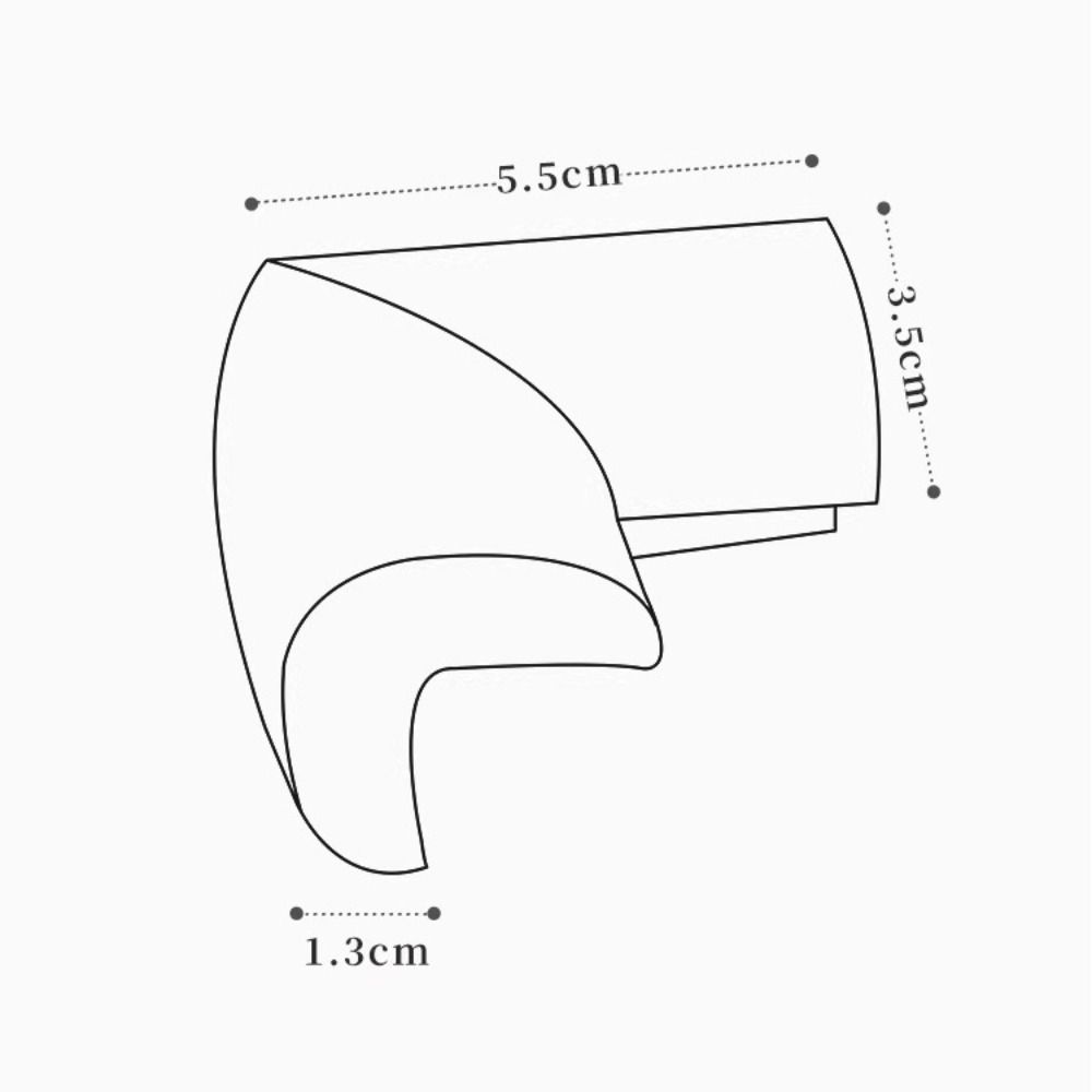 4 Buah Pelindung Tepi Meja Pol - Corner Guard Foam ulasan dan harga