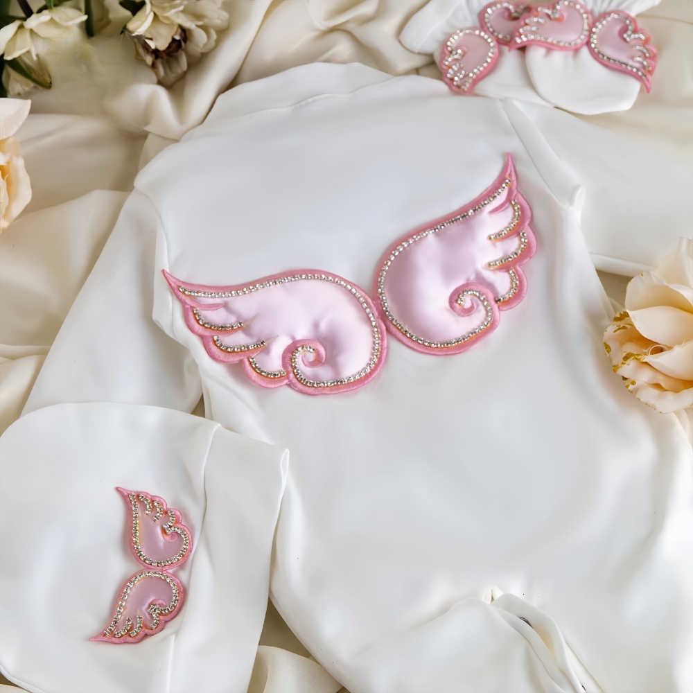 Dollbling 3 buah nama bordir b - Baby Nursery Outfits ulasan dan harga