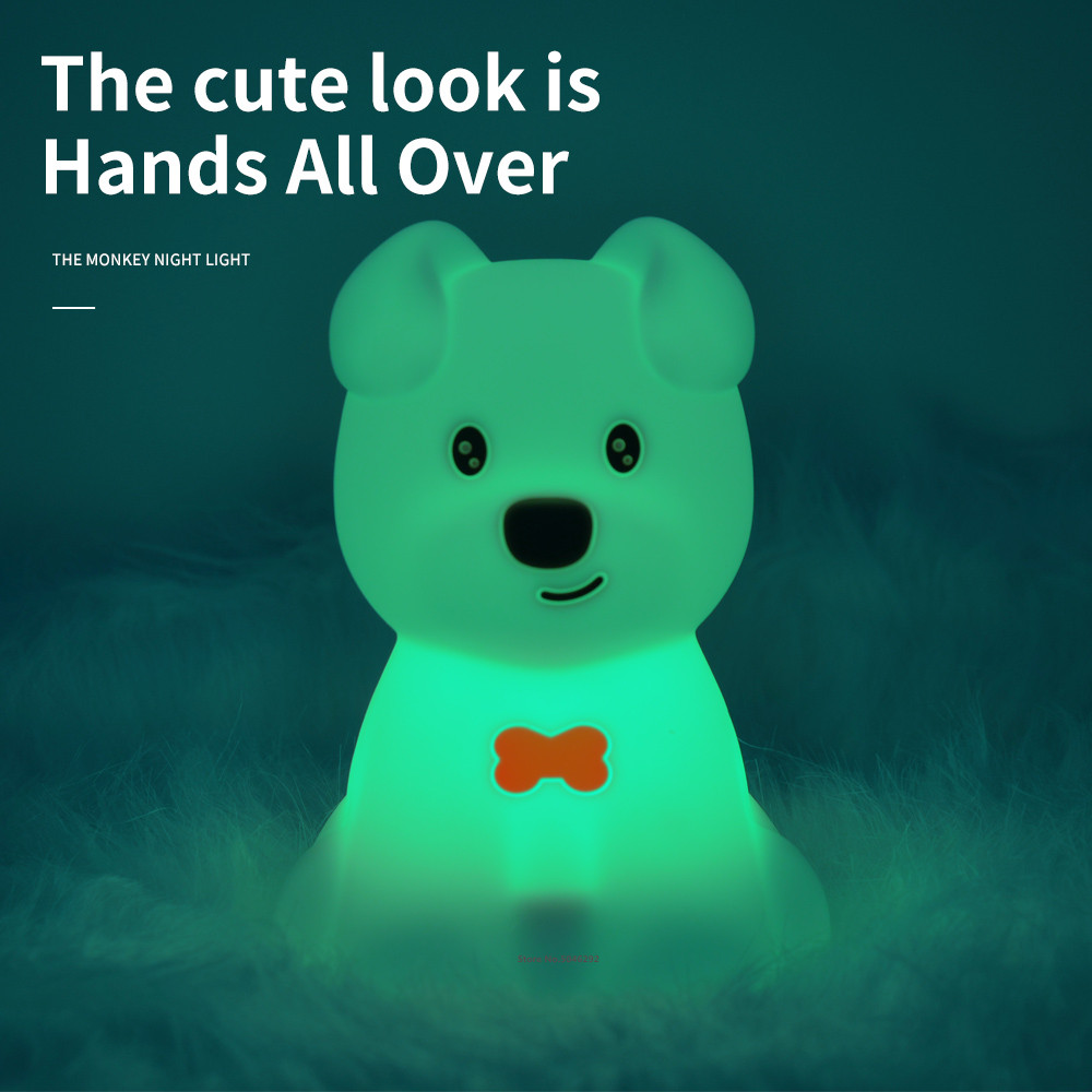 Lampu LED anjing, lampu malam  - Baby Nursery Night Light ulasan dan harga