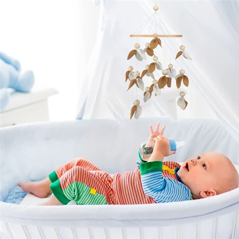 A84E-Boho Kain Felt Hiasan Tem - Baby Nursery Gender Neutral ulasan dan harga