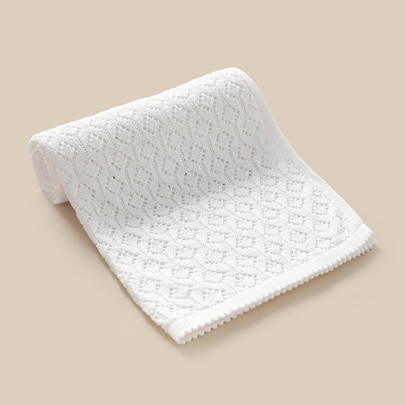 Selimut Bayi Rajut 90*70Cm Sel - Baby Girl Nursery Quilt ulasan dan harga
