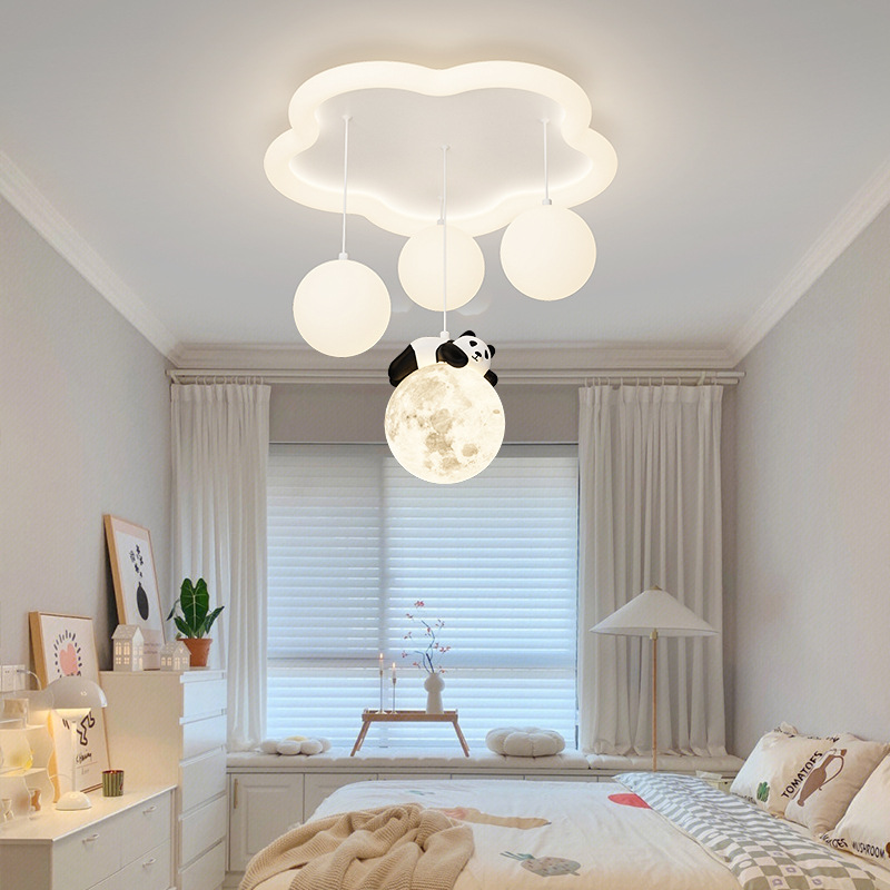 Lampu langit-langit awan Panda - Baby Nursery Ceiling Light ulasan dan harga