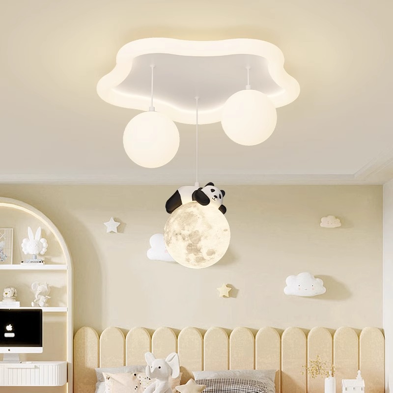 Lampu langit-langit awan Panda - Baby Nursery Ceiling Light ulasan dan harga