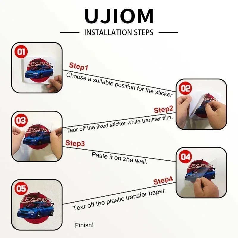UJIOM Stiker Dinding Karakter  - Baby Nursery Wall Decals ulasan dan harga