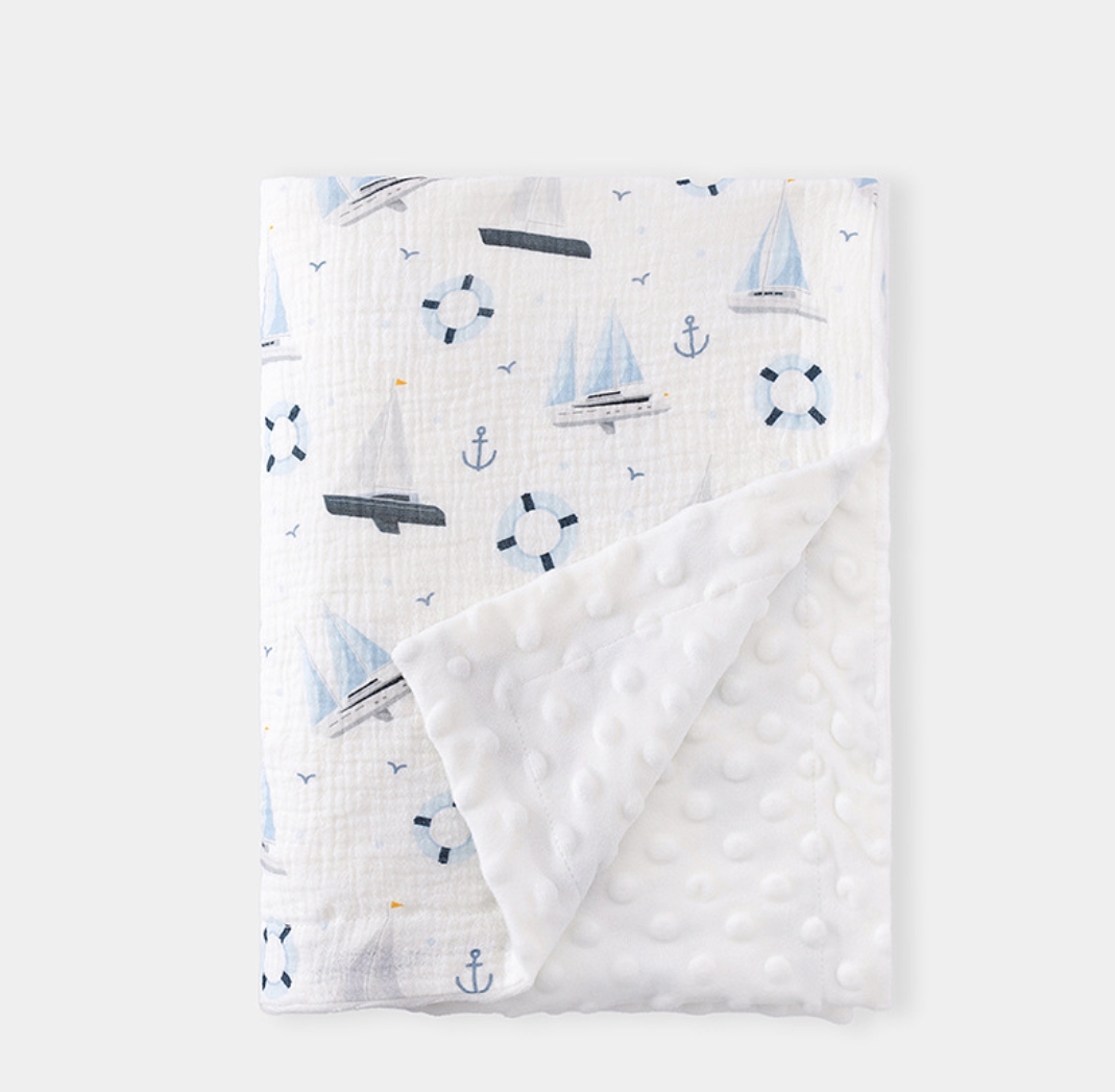 Selimut Bayi Muslin untuk Bayi - Baby Girl Nursery Quilt ulasan dan harga