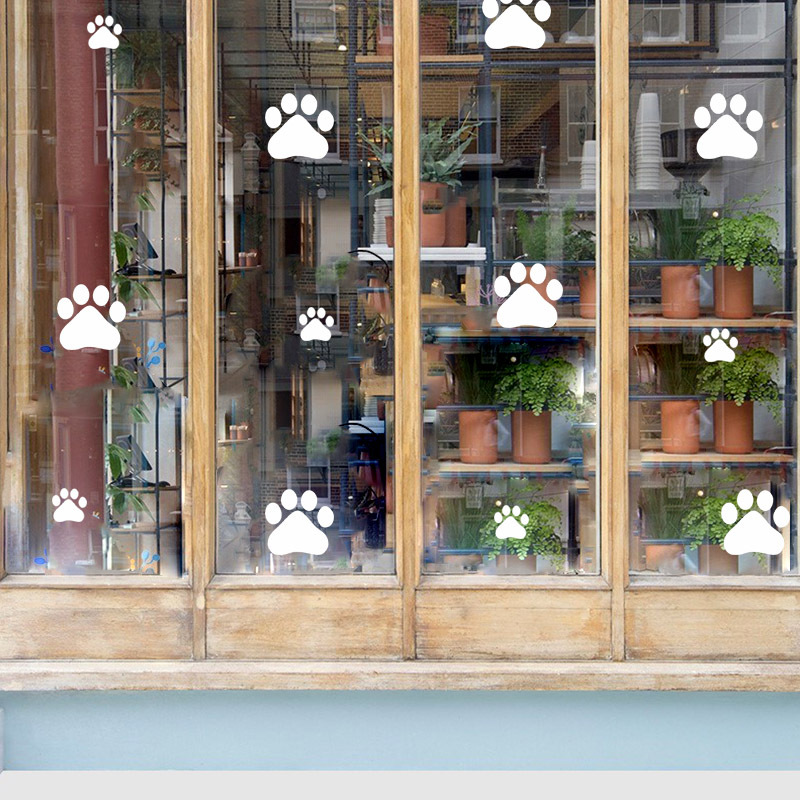 Kartun Anjing Kucing Berjalan  - Baby Nursery Wall Decals ulasan dan harga