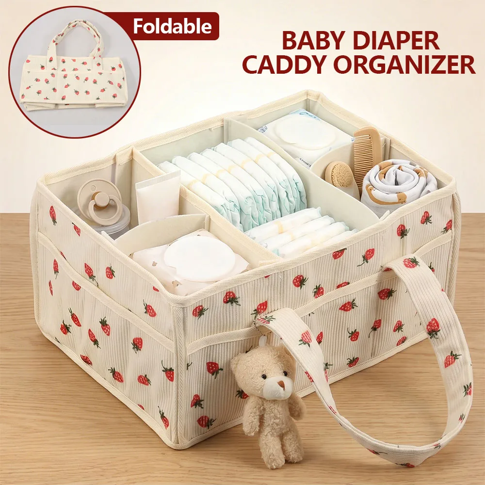 Keranjang Penyimpanan Popok Ba - Baby Nursery Handles ulasan dan harga