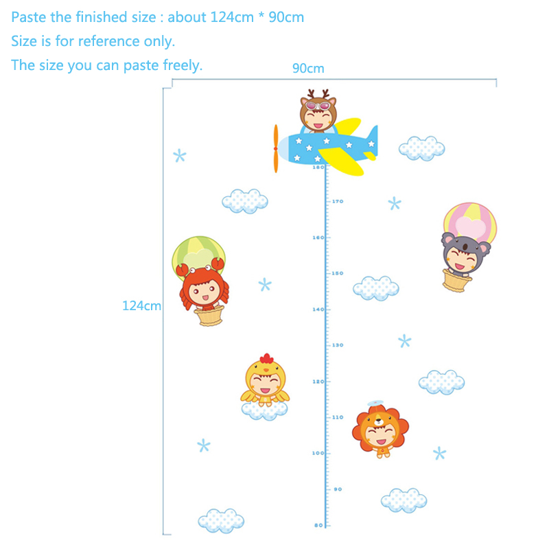 Stiker Dinding Tinggi Anak-ana - Baby Nursery Mural Wallpaper ulasan dan harga