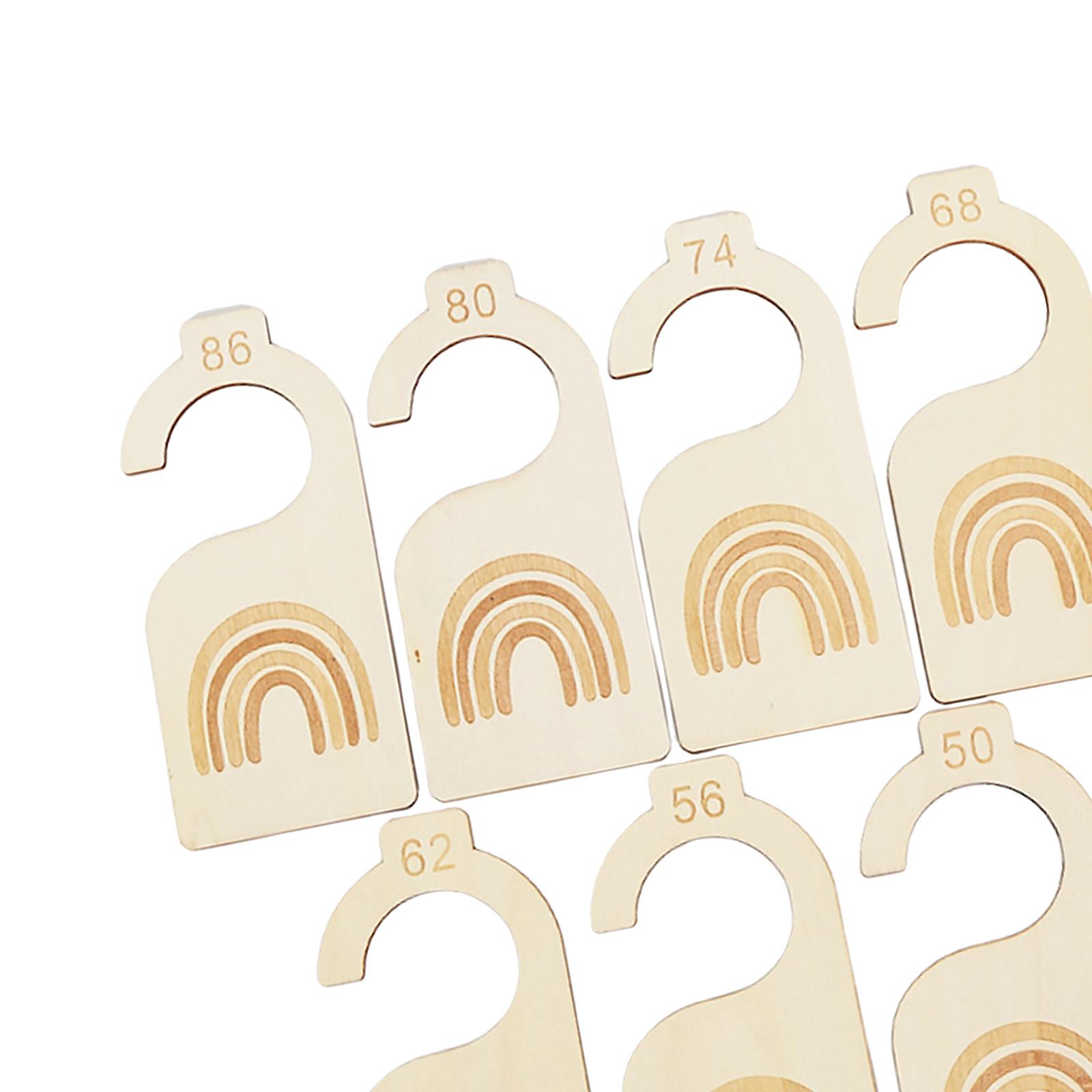 Pembagi Pakaian Kayu untuk Dek - Baby Nursery Closet Organization ulasan dan harga