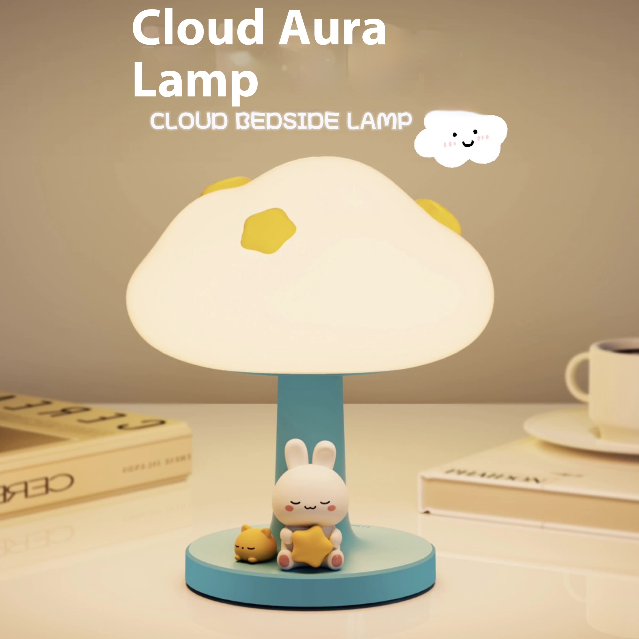Lampu Tidur Awan Lucu, Lampu B - Baby Nursery Night Light ulasan dan harga