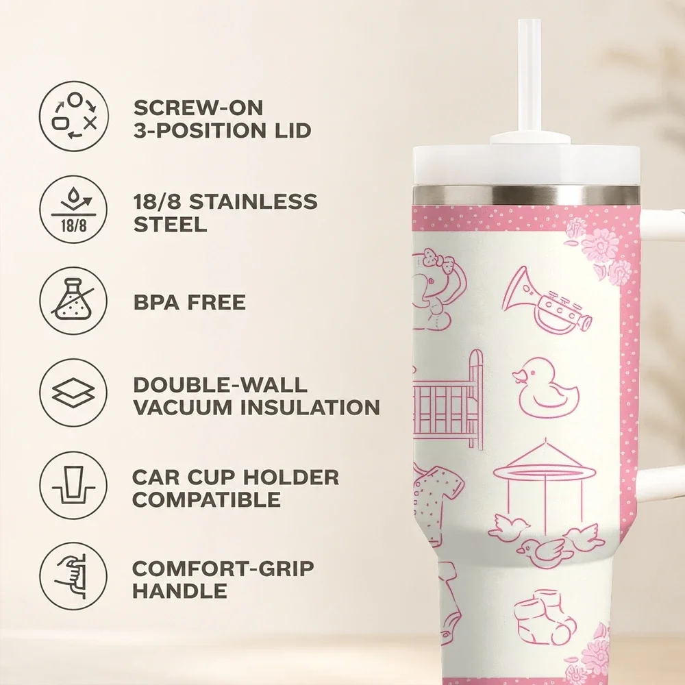 Mainan Bayi, Botol Vakum 40oz, - Baby Nursery Handles ulasan dan harga