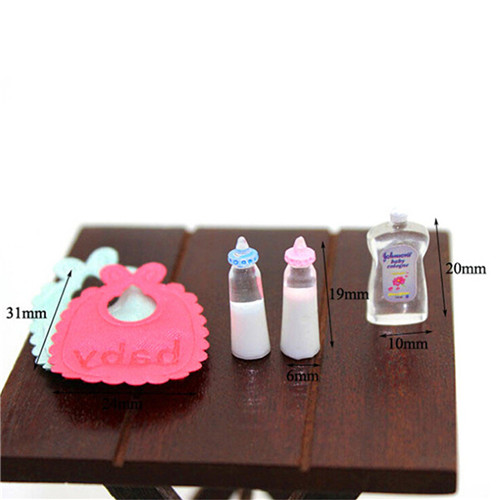 1:12 Rumah Boneka Miniatur Bot - Baby Nursery Dolls ulasan dan harga