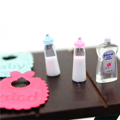 1:12 Rumah Boneka Miniatur Bot - Baby Nursery Dolls ulasan dan harga