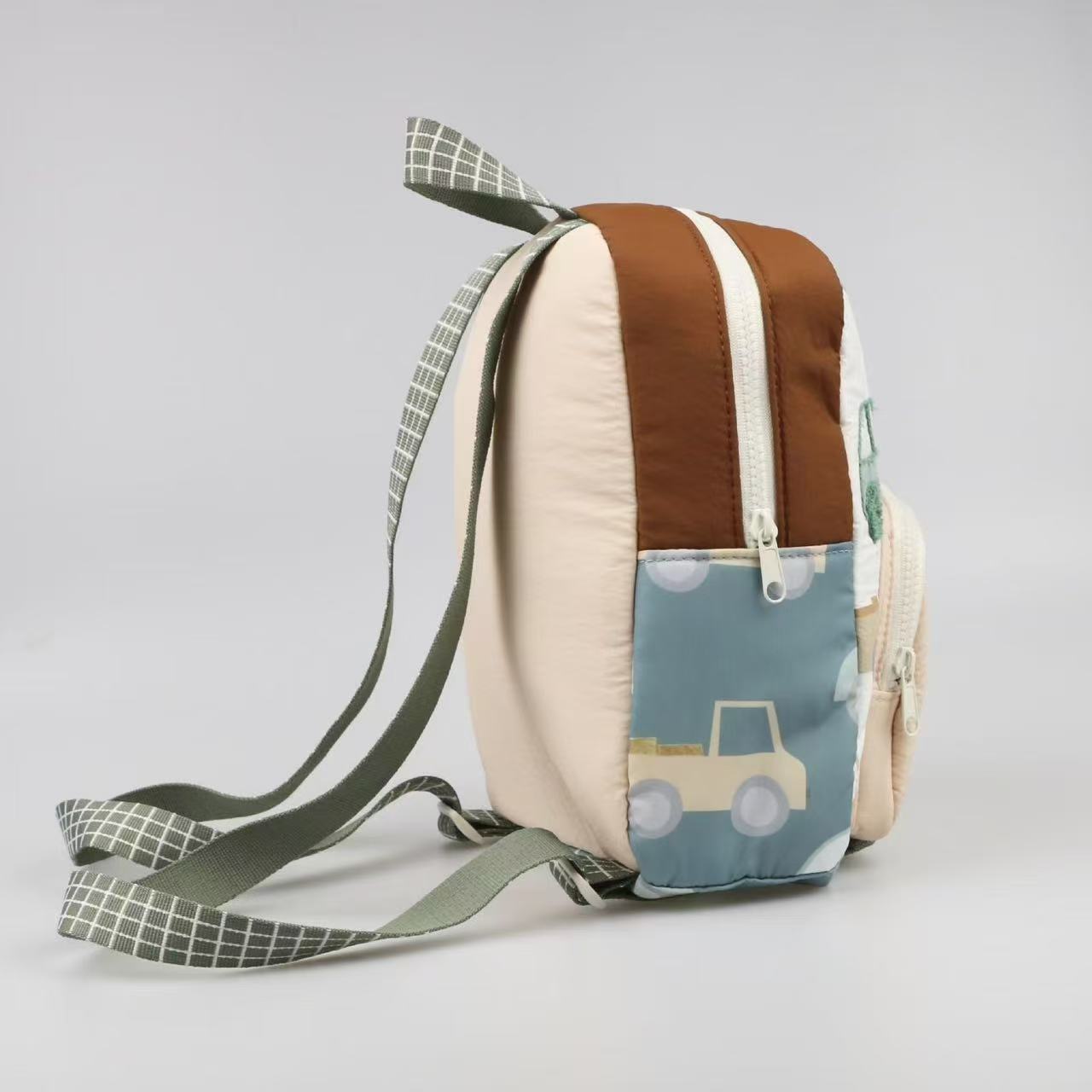 Tas Bordir Mobil, Ransel Anak, - Baby Nursery Backpack ulasan dan harga