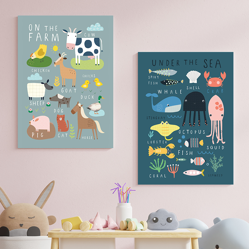 Gambar Dekorasi Kamar Anak Alf - Baby Nursery Under The Sea ulasan dan harga