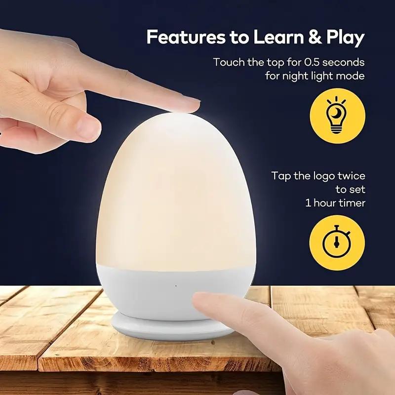 Lampu malam sentuh untuk kamar - Baby Nursery Night Light ulasan dan harga