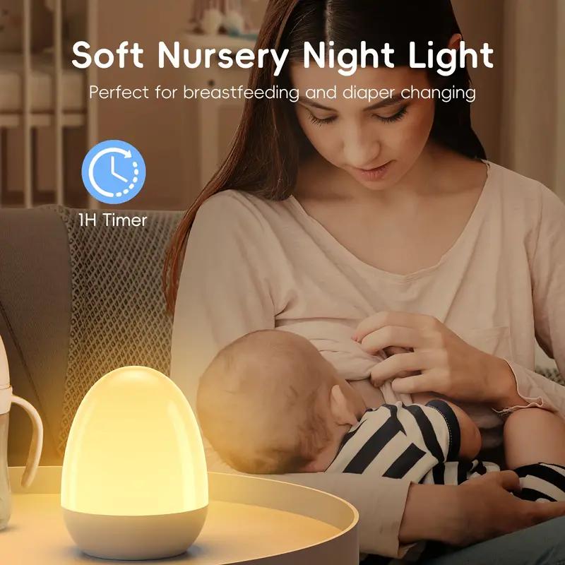 Lampu malam sentuh untuk kamar - Baby Nursery Night Light ulasan dan harga