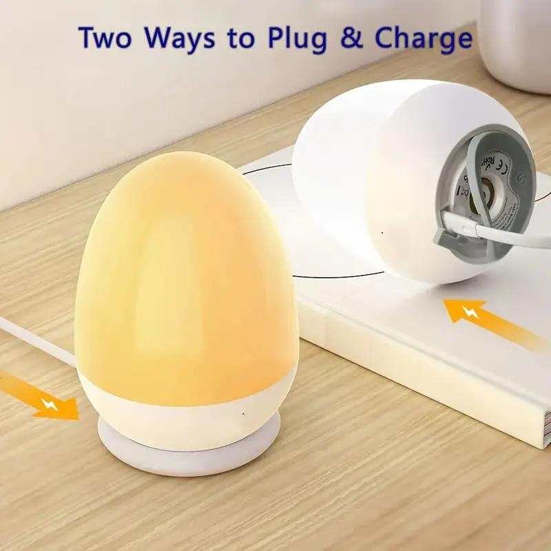 Lampu malam sentuh untuk kamar - Baby Nursery Night Light ulasan dan harga