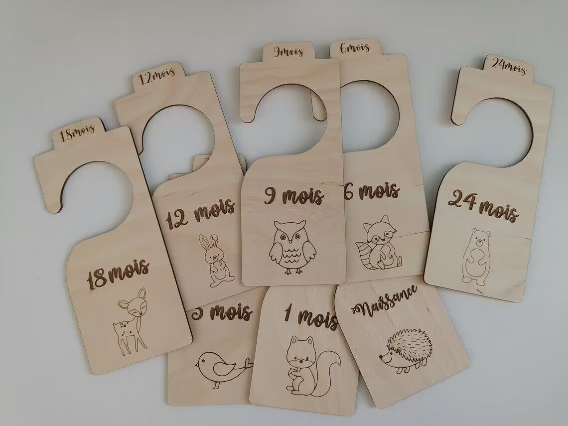 Pembatas gantungan lemari bayi - Baby Nursery Closet Organization ulasan dan harga