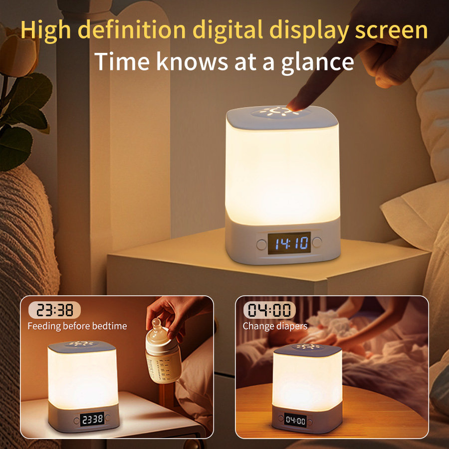 Lampu Meja LED USB Dapat Diisi - Baby Nursery Night Light ulasan dan harga