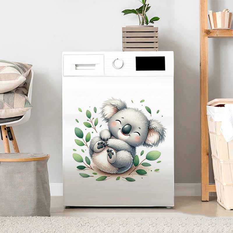Stiker Dinding Koala Lucu Deko - Baby Nursery Mural Wallpaper ulasan dan harga