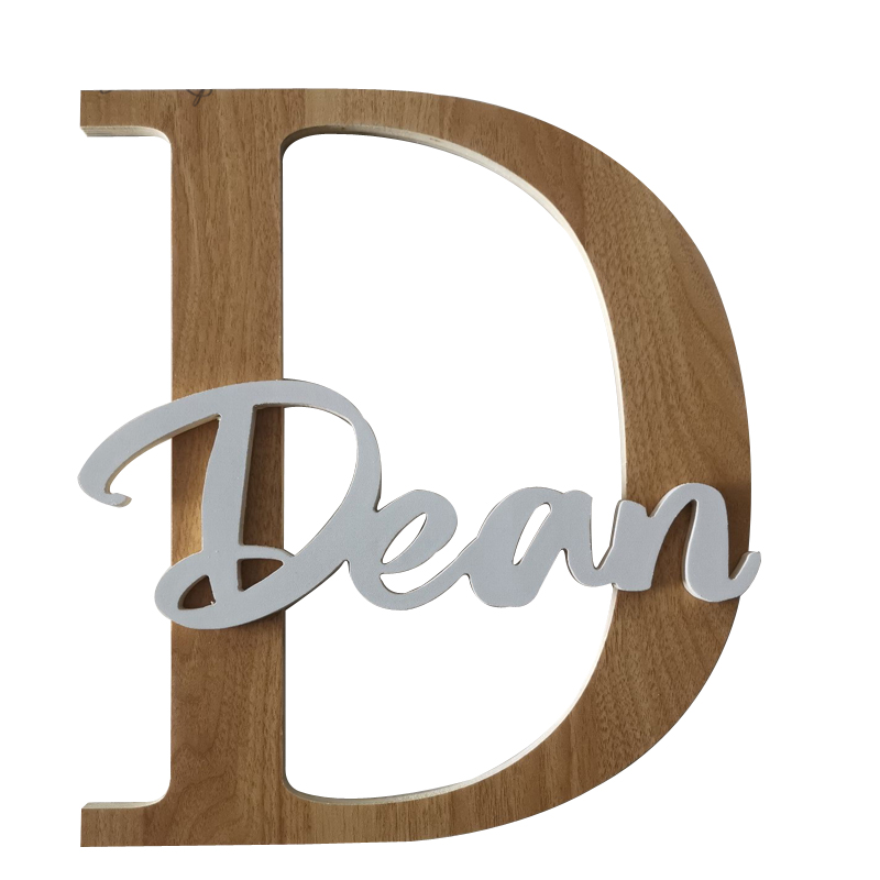 Tanda nama kayu kustom hadiah  - Baby Nursery Name Letters ulasan dan harga