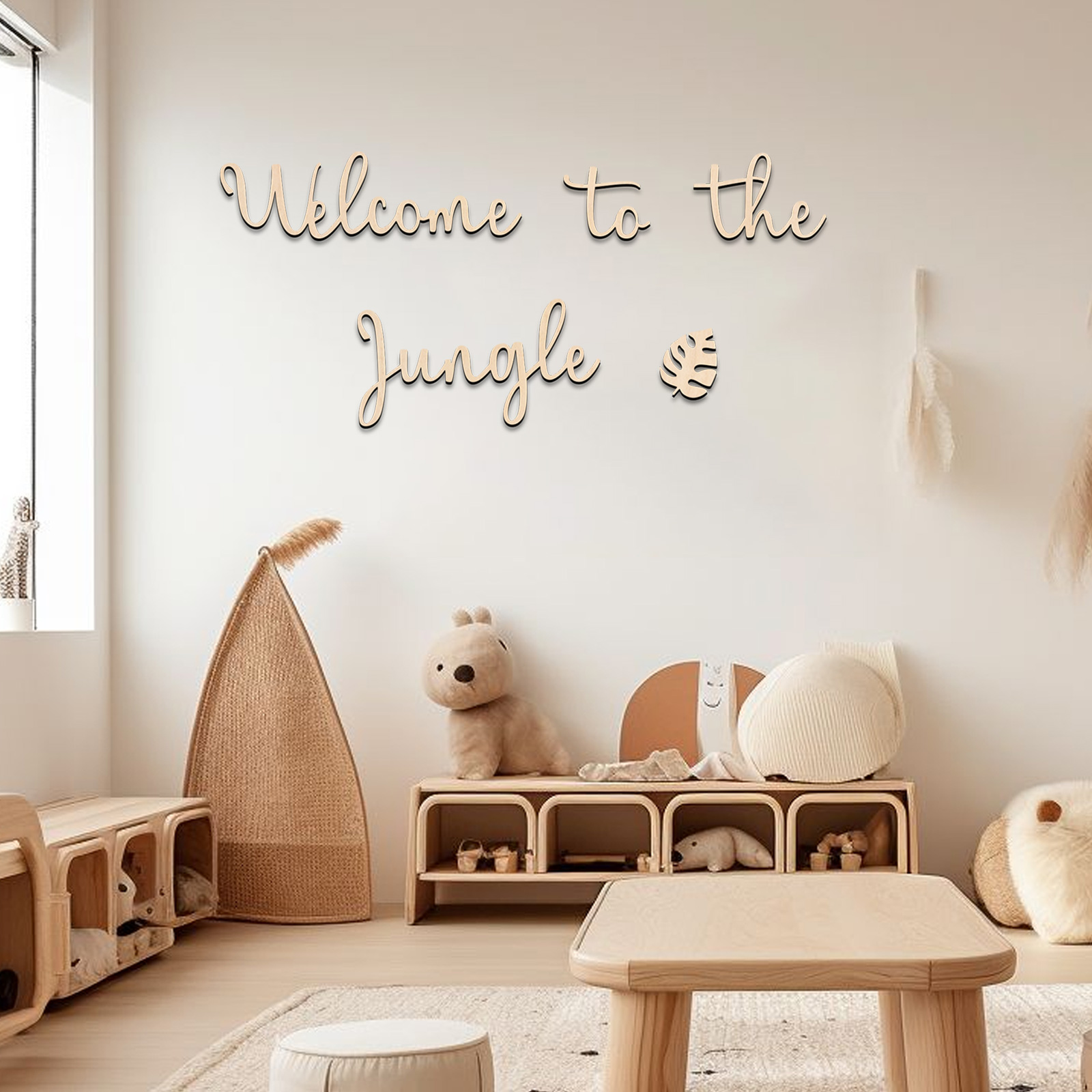 Selamat Datang di Jungle Woode - Baby Nursery Jungle Animals ulasan dan harga